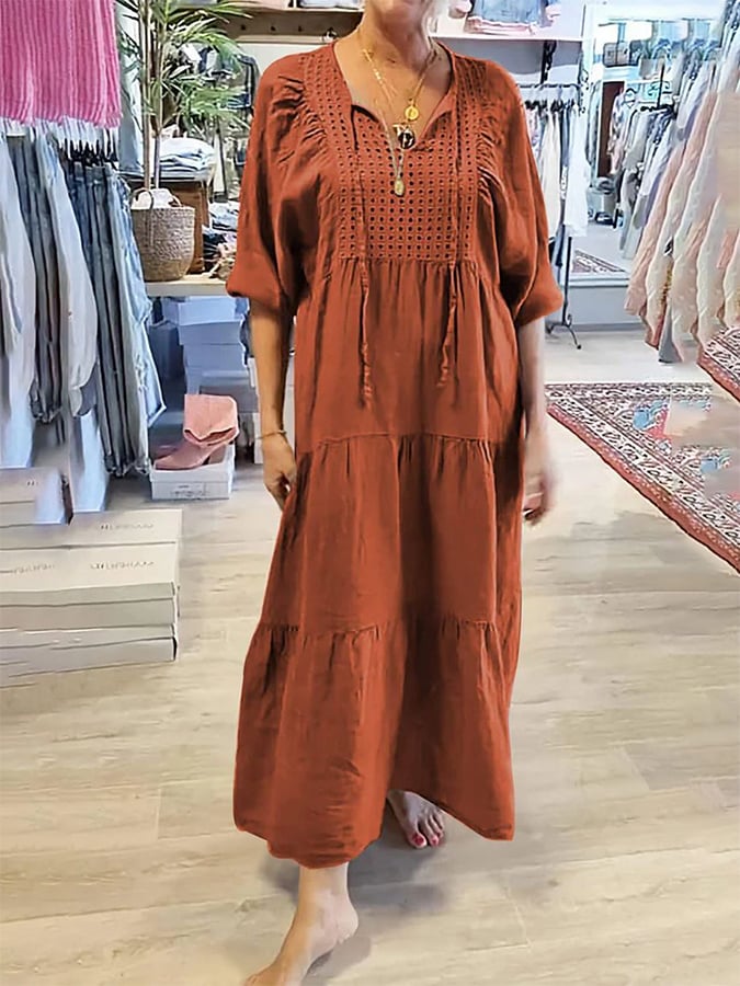 Miley | Bequemes, locker sitzendes Kleid für Damen