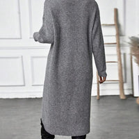 Kiara™ | Langes, Schlichtes Strickkleid für Damen