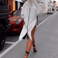 Shanlene | Einfarbiges Freizeithemd