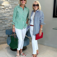 Anouka | Schickes gestreiftes Button-Up-Hemd