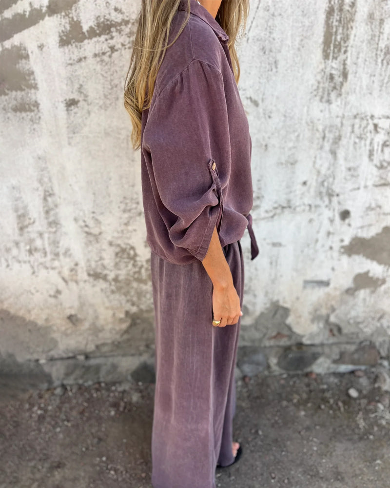 Clara | bequemes Freizeit-Set im Zweiteiler-Stil