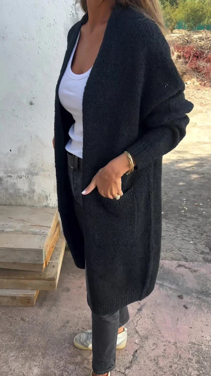 Helena™ | Kuscheliger Strickmantel