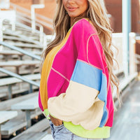 Daniela | Patchwork-Top mit Ziernähten