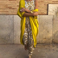 Vivina | Geblümtes Kleidungsstück & Kimono-Set