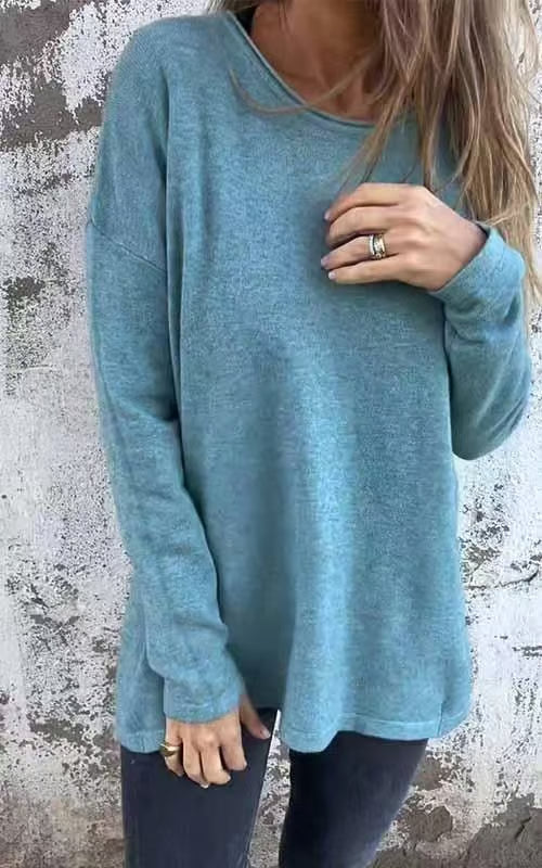 Gia™ | Bequemer Langärmeliger Pullover für Alltag und Freizeit
