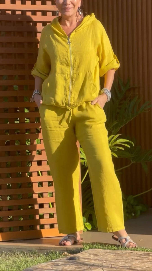 Callie | Bequemer zweiteiliger Anzug mit Kapuze für Damen