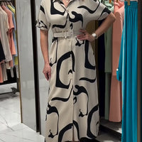 Marceline™ | Elegantes gemustertes Kleid für Damen