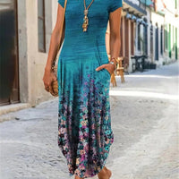 Freta | Natur Inspiriertes Maxikleid