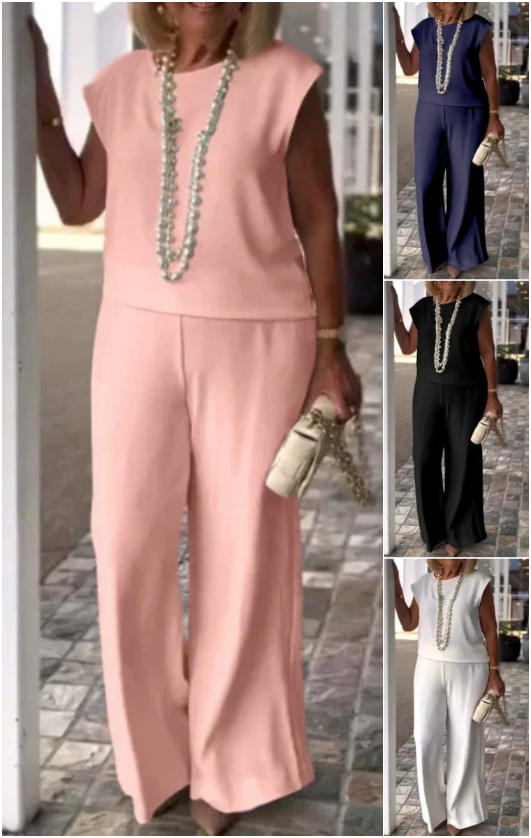 Vali | Zweiteiliges Leinen-Baumwollkleid für Frauen