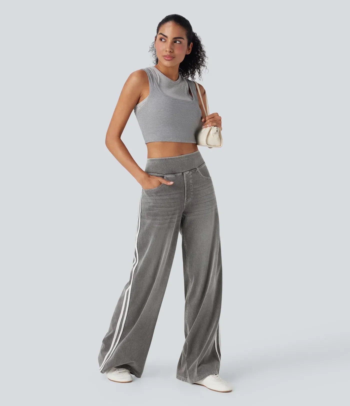Annlyn | Bequeme Hose mit Taschen