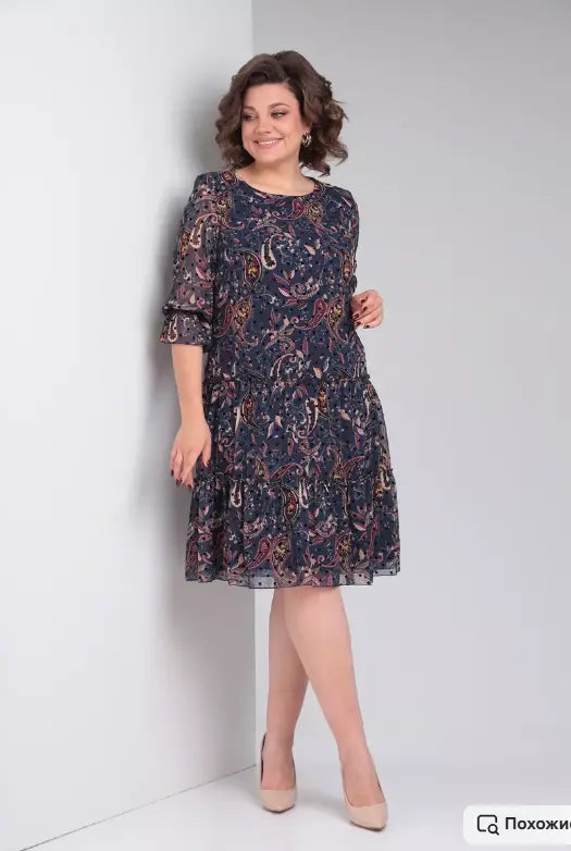 Harlee | luftiges bedrucktes Kleid für sonnige Tage