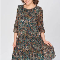 Harlee | luftiges bedrucktes Kleid für sonnige Tage