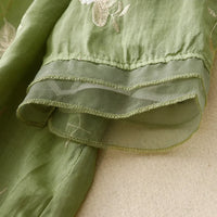 Nerry | Elegante Bluse mit zarten Stickdetails