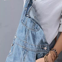 Sylie | Trendiges Denim-Latzkleid