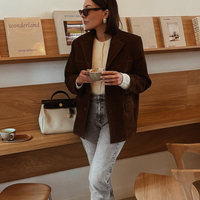 Anya™ | Zeitloser Wildleder-Blazer