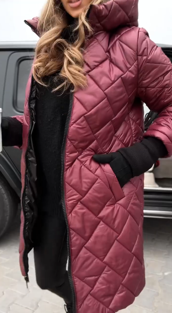 Labicea | Modische gesteppte Damenjacke mit Kapuze