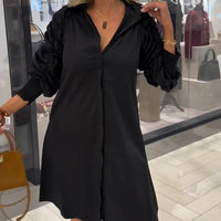 Clementine | Damen-Hemdblusenkleid mit Kragen, elegant & modern