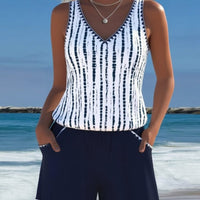 Sasi | Zweiteiliger Badeanzug mit Print