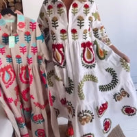 Zia | Kleid mit floralem Grafikdruck