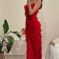 Lana | Feminines Rüschenkleid für Damen