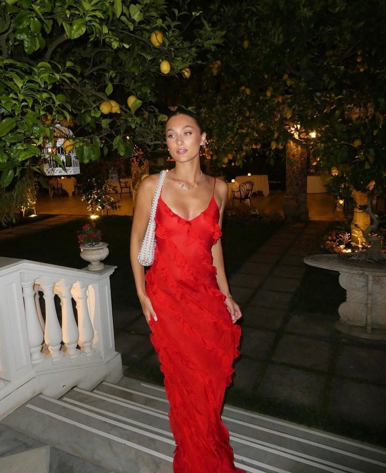 Lana | Feminines Rüschenkleid für Damen