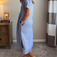 Ivey | feminines Kleid mit Knöpfen und Aufschlägen