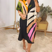 Jolie | trendiges farbiges Freizeitkleid für besondere Anlässe