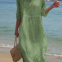 Daphne | modisches Freizeitkleid in schlichter einfarbiger Ausführung