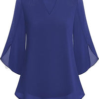 Pathy | Chiffonbluse im A-Linien-Schnitt