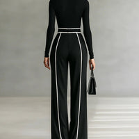 Glaizen | Oberteil & Weite Hose Set