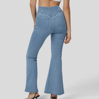 Zaira™ | Hochtaillierte Stretch-Flare-Hose