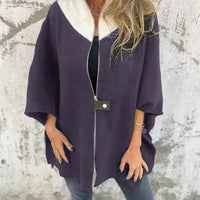 Mika | Lässige Jacke mit hohem Kragen