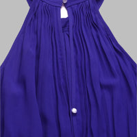 Elen | Plissierter Jumpsuit mit Neckholder-Ausschnitt