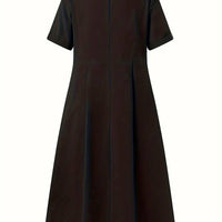 Nelian | Feminines Kleid mit Herzausschnitt und Knöpfen