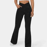 Zaira™ | Hochtaillierte Stretch-Flare-Hose