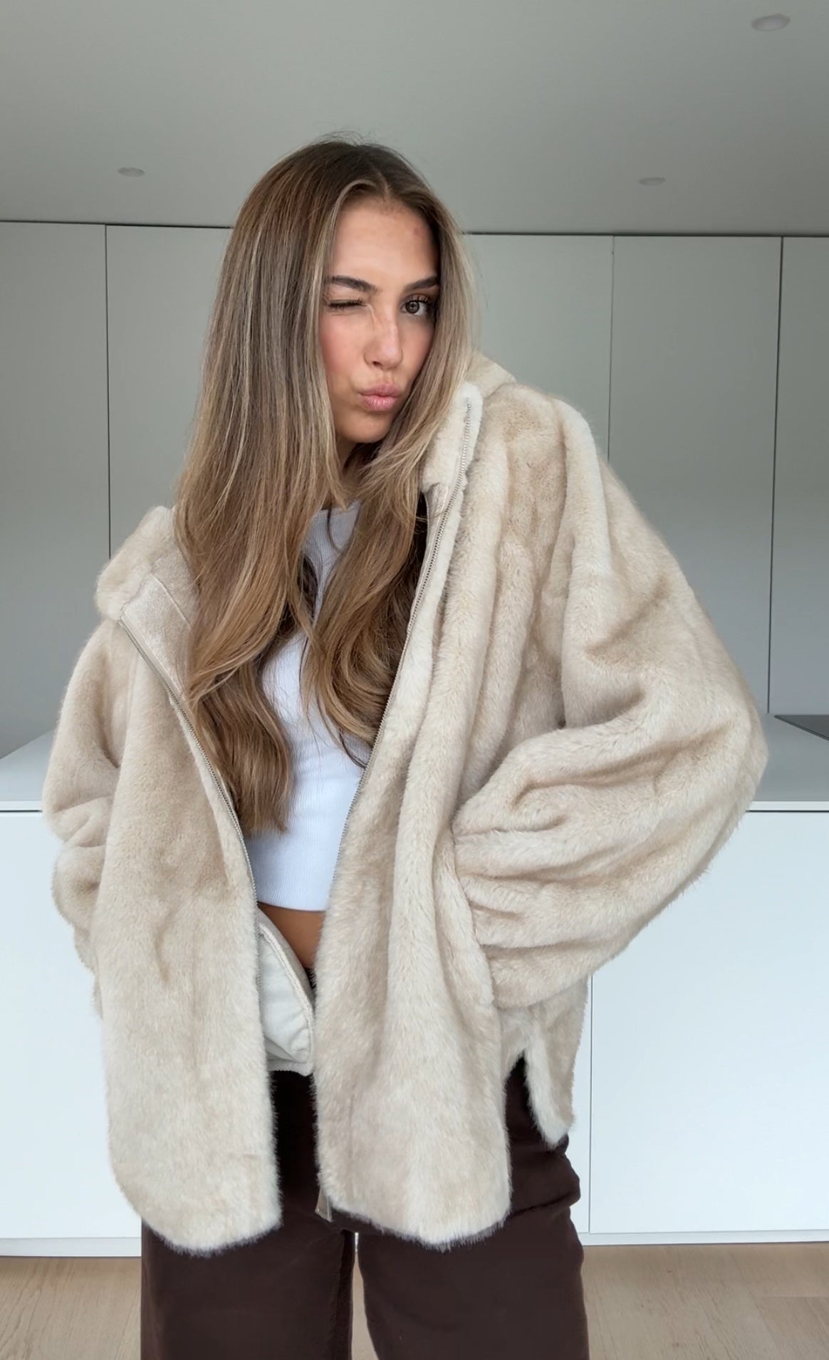 Biara | Weiche Kapuzenjacke