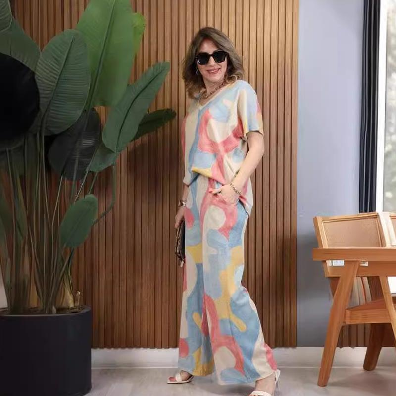 Enna | Oberteil & Hose in Kontrastfarbe