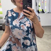Marilyn™ | Elegantes Sommerkleid mit floralem Muster
