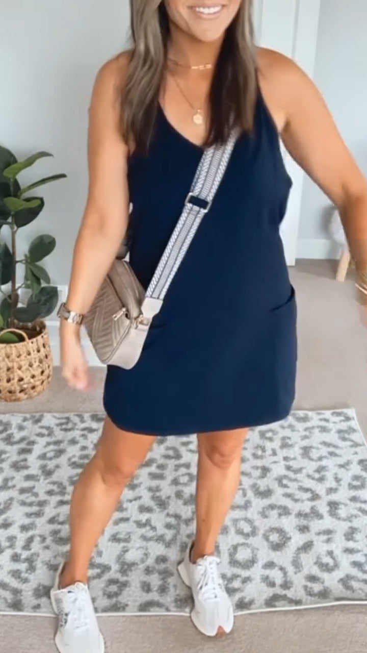 Avary | Freizeitkleid mit U-Ausschnitt