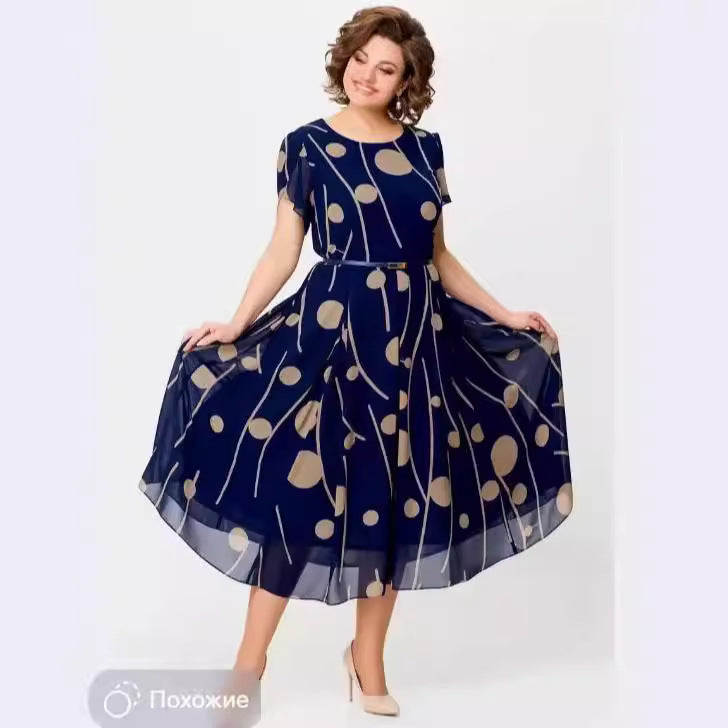 Mariam™ | Elegantes und modisches Chiffon Kleid für Damen