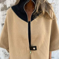 Mika | Lässige Jacke mit hohem Kragen