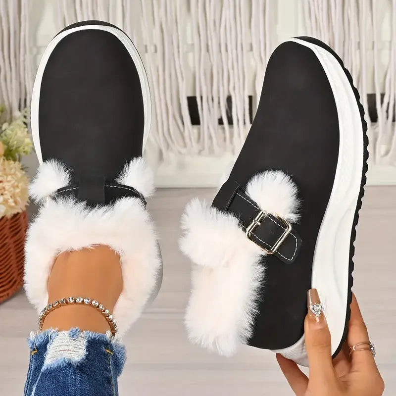 Punara | Wasserdichte Plüsch-Winterschneestiefel