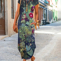 Freta | Natur Inspiriertes Maxikleid