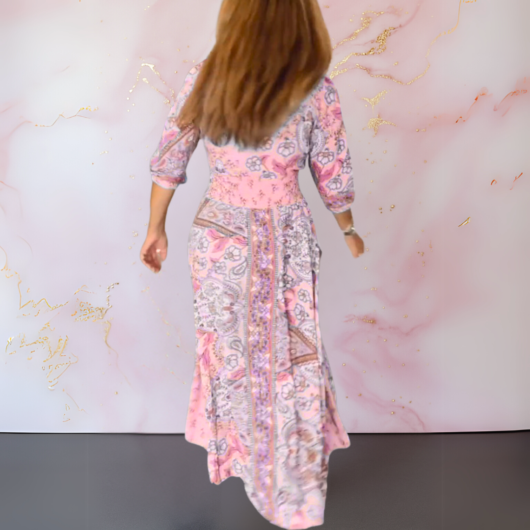 Penny | feminines Sommerkleid mit tiefem Ausschnitt