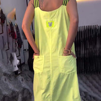 Zuri | Bequemes Kleid mit losem Schnitt und geteilten Trägern