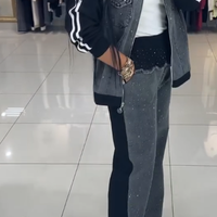 Melany | Damen-Outfit, Jeansjacke & Hose, lässig & bequem