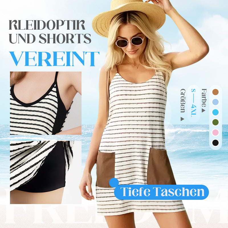 Clara | modisches Sommerkleid mit Shorts für Damen