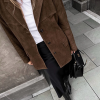 Anya™ | Zeitloser Wildleder-Blazer