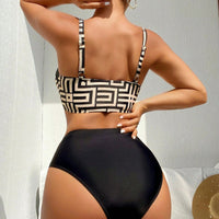 Azari | stylischer zweiteiliger Bikini mit Print