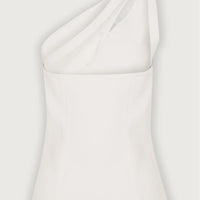 Ash | One-Shoulder-Top mit Knopfdetails